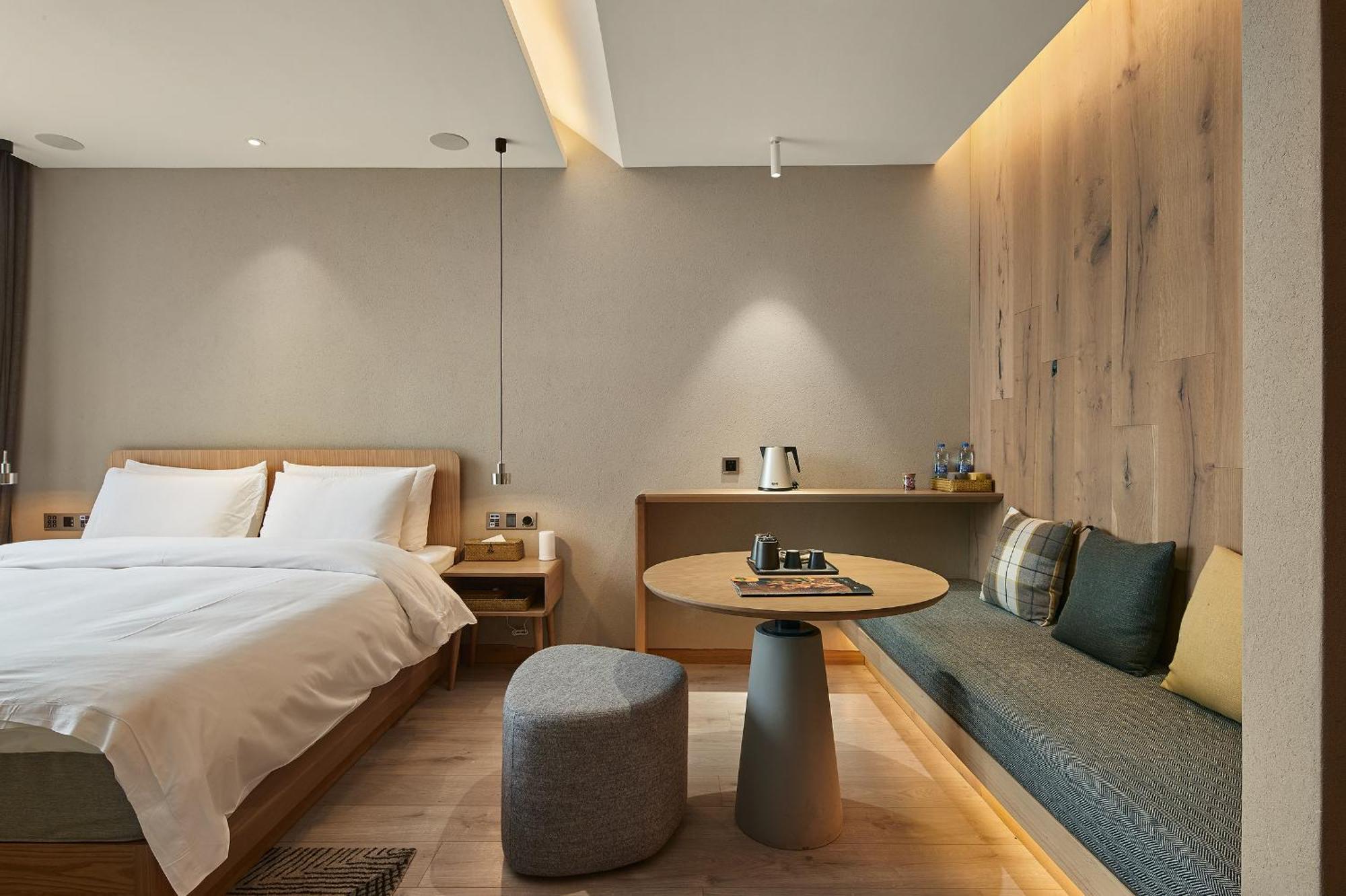 Ebo Hotel Hangzhou Wulin - 5 Mins Drive To The West Lake المظهر الخارجي الصورة