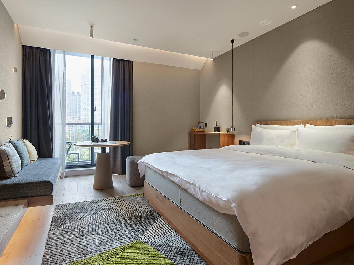 Ebo Hotel Hangzhou Wulin - 5 Mins Drive To The West Lake المظهر الخارجي الصورة