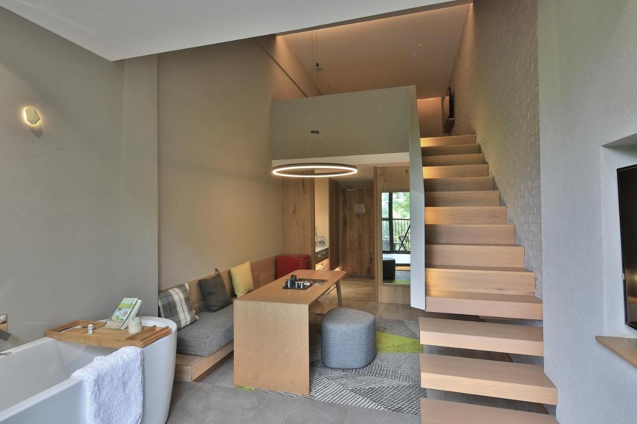 Ebo Hotel Hangzhou Wulin - 5 Mins Drive To The West Lake المظهر الخارجي الصورة